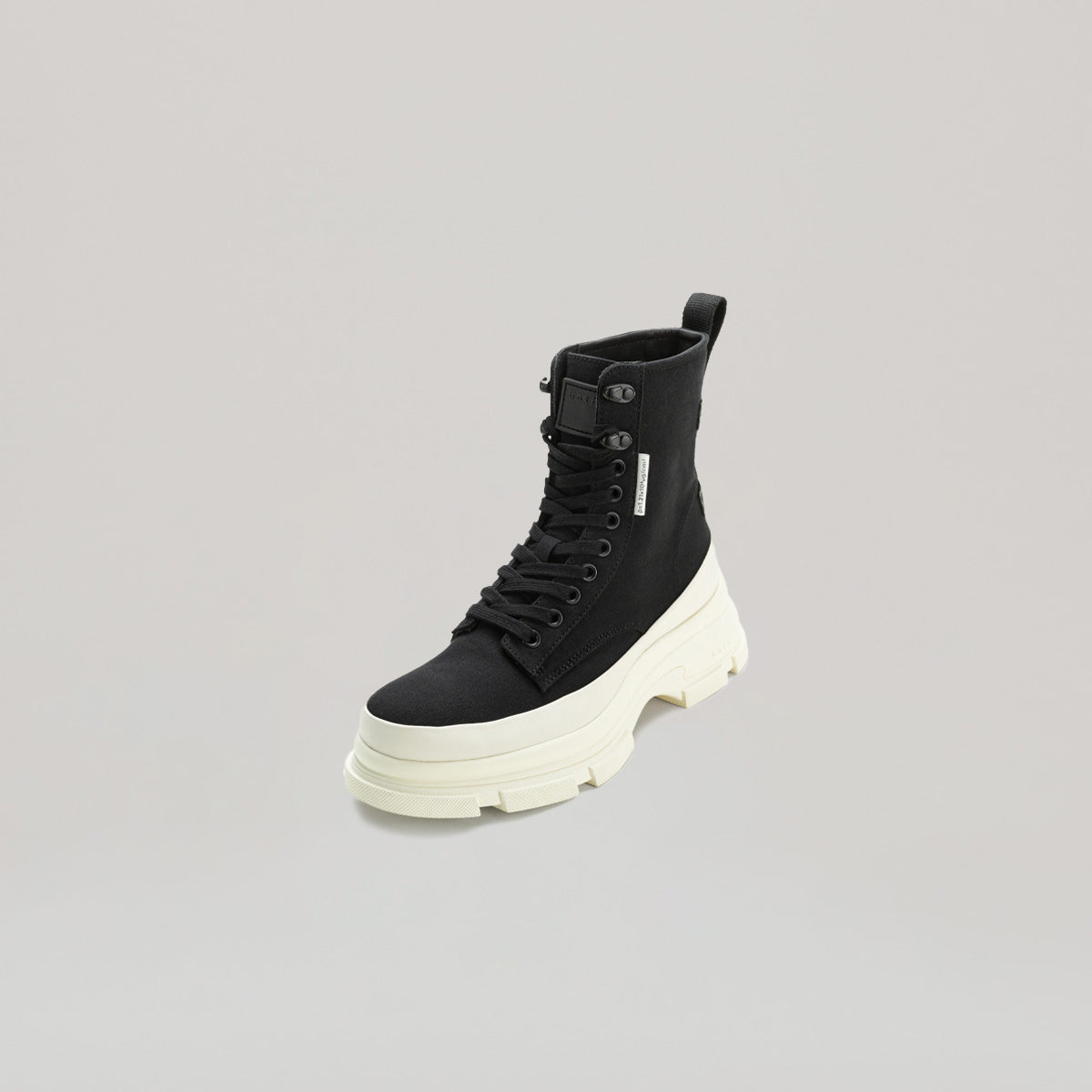 both - GAO EVA HIGH TOP-WHITE/BLACK – both paris