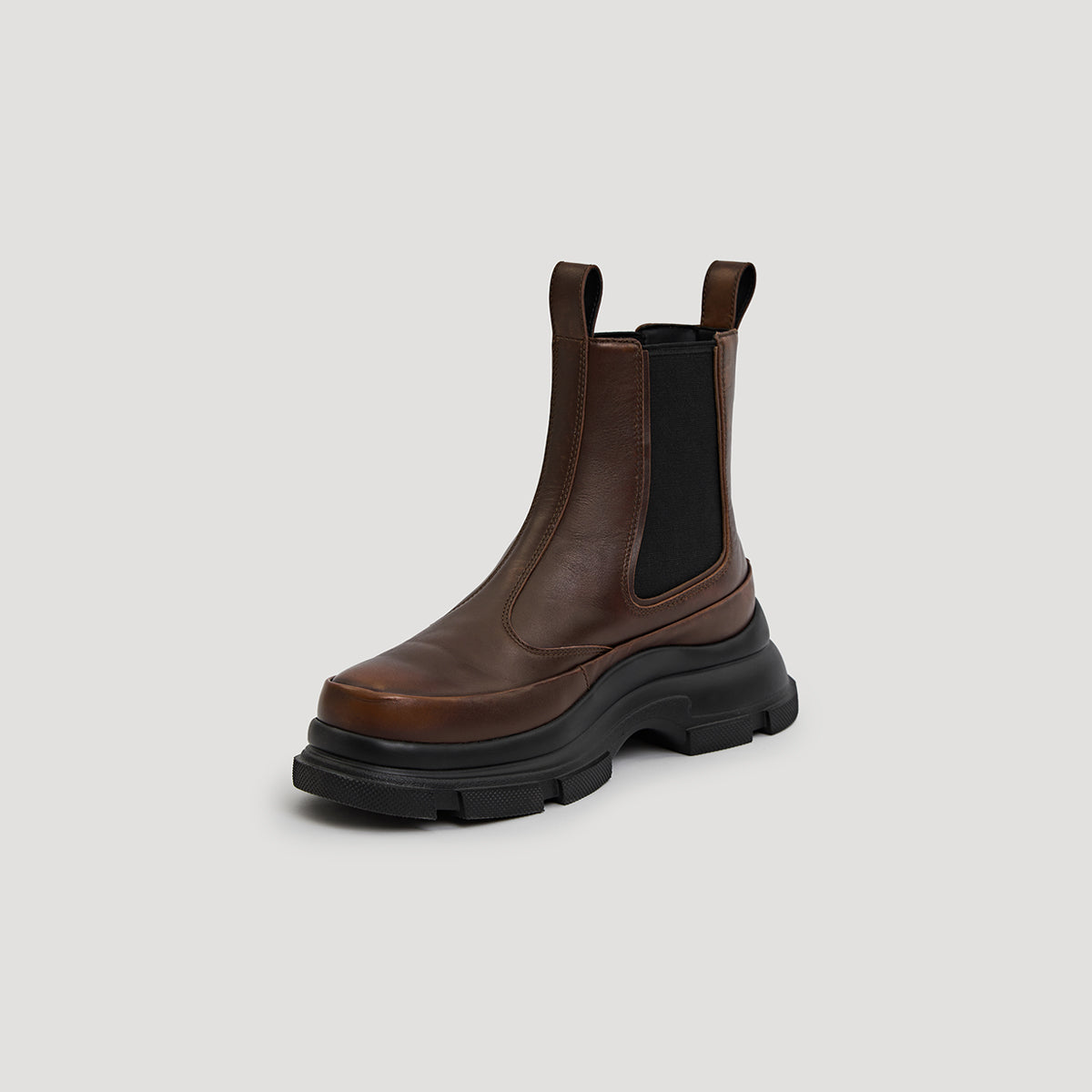 GAO EVA CHELSEA - BROWN/BLACK – both paris
