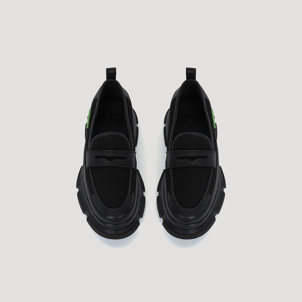 both - GAO EVA MESH LOAFER-BLACK/BLACK – both paris