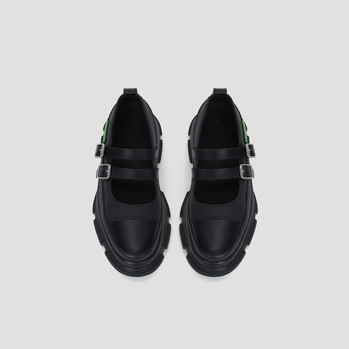 both - GAO EVA TWO STRAP MARYJANE-BLACK/BLACK – both paris