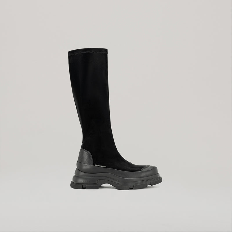 both - GAO EVA KNEE BOOTS-BLACK – both paris