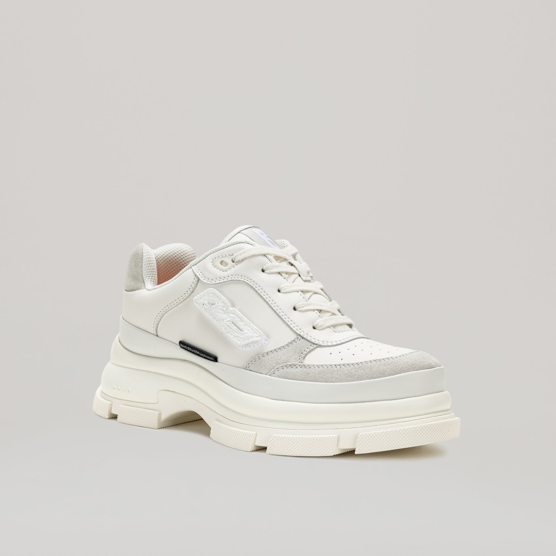 both - GAO EVA VELCRO PATCH SNEAKER-WHITE – both paris