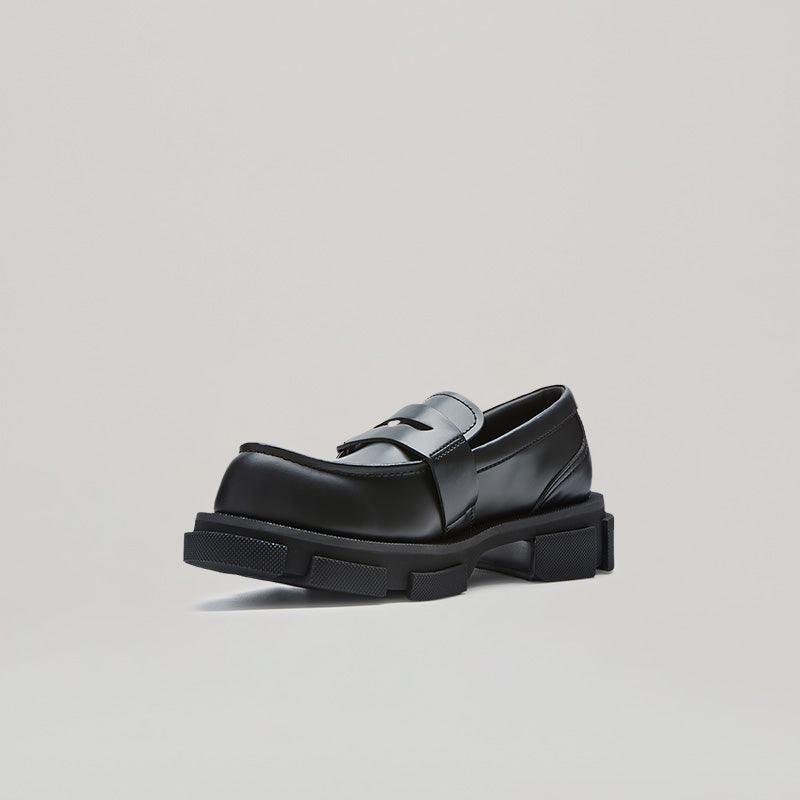 both - GAO PIERCED LOAFER-BLACK | both Paris - Fashion Rubber