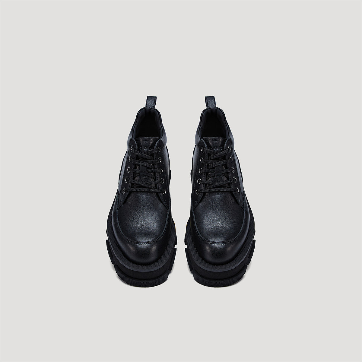both - GAO PLATFORM MID ARMY BOOTS-BLACK/BLACK – both paris