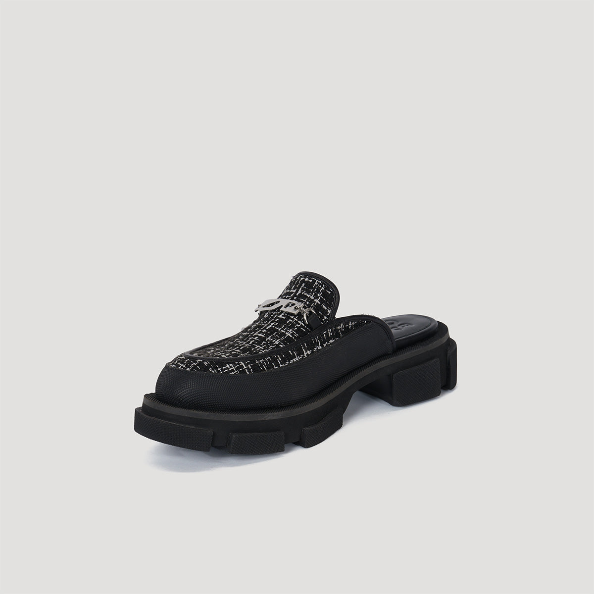 both - GAO LOAFER MULES-BLACK/BLACK – both paris