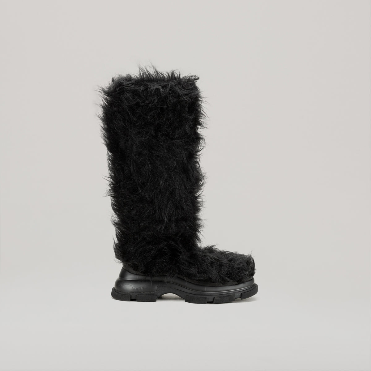 both - GAO EVA HIGH FUR-BLACK – both paris