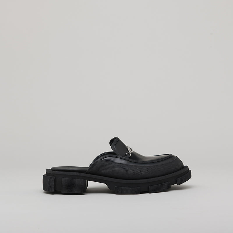 GAO LOAFER MULE-BLACK – BOTH - both