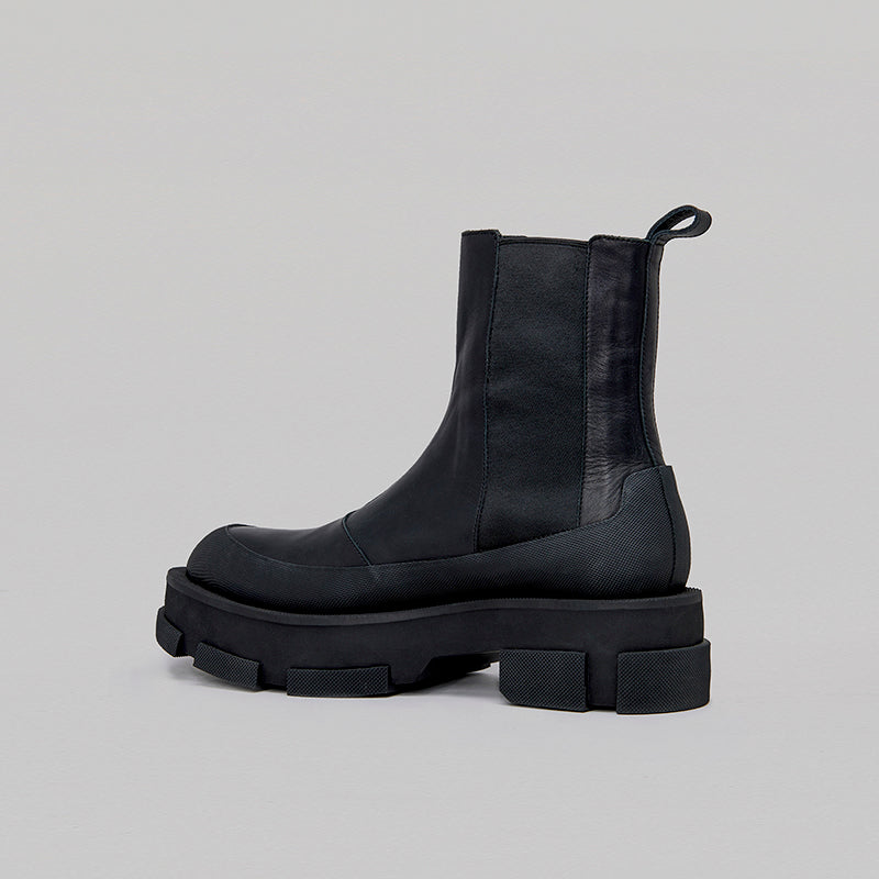 靴 both paris Gao Platform Chelsea both - GAO PLATFORM CHELSEA-BLACK – both paris