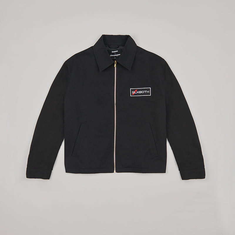 both X SECOND LAYER-LS BLOUSON-BLACK – BOTH