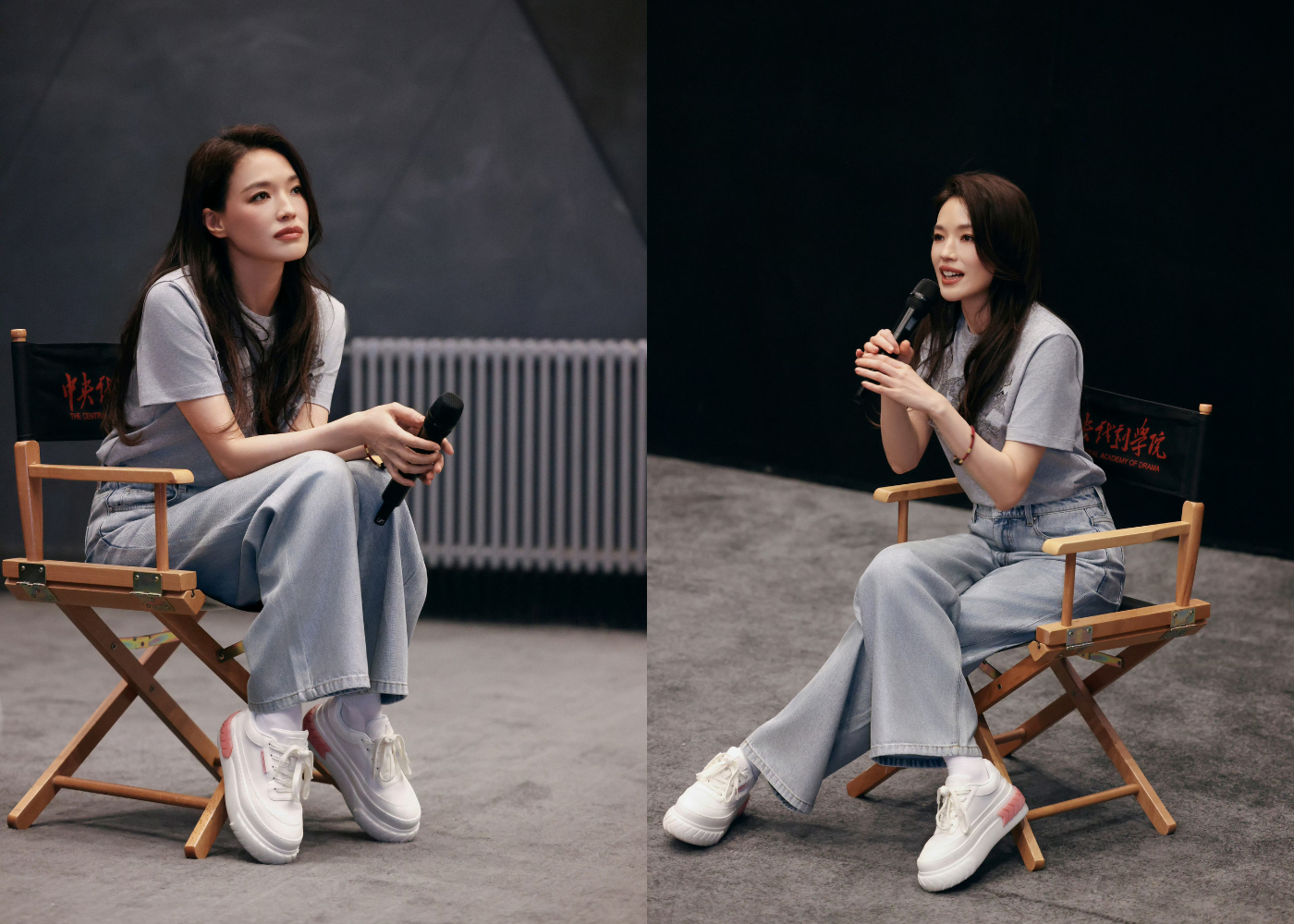 A Shared Vision of Style: Cinema Icon Shu Qi Elements Her Look with our TYRES PLATFORM Sneakers