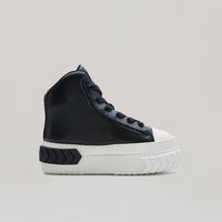 both - TYRES PLATFORM HI-TOP PADDED SNEAKER-WHI/BLK