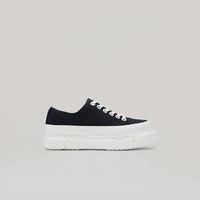both - EVA PLATFORM SNEAKER-WHITE/BLACK