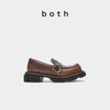 both-GAO PIERCED LOAFER-BROWN