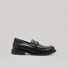  both-RE:RE MOCCASIN LOAFER-BLACK