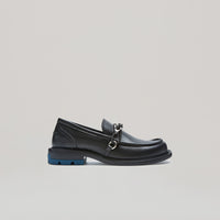 both - RE:RE MOCCASIN LOAFER-BLACK