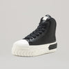 both-TYRES PLATFORM HI-TOP PADDED SNEAKER-WHI/BLK