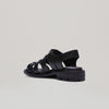 both - RE:RE FISHERMAN SANDALS-BLACK