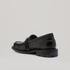 both-RE:RE MOCCASIN LOAFER-BLACK