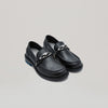 both-RE:RE MOCCASIN LOAFER-BLACK