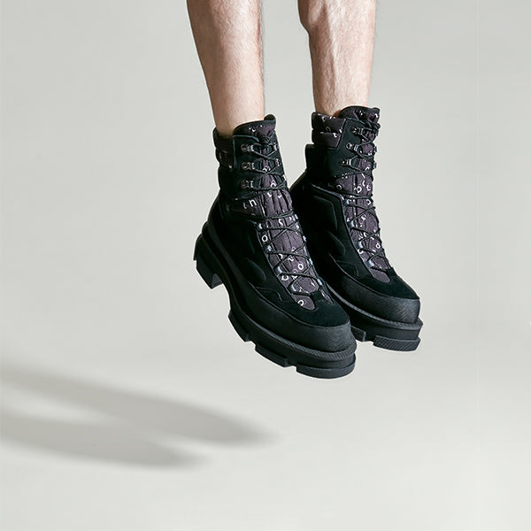 both - GAO PLATFORM MOUNTAIN BOOT-BLACK – both paris