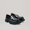 both-GAO PIERCED LOAFER-BLACK