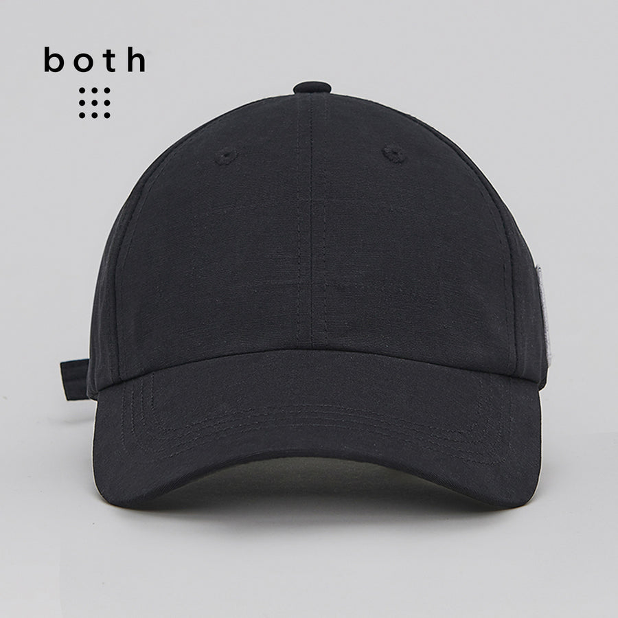 both X SECOND LAYER-SLXBOTH TAG CAP - BLACK/BLACK