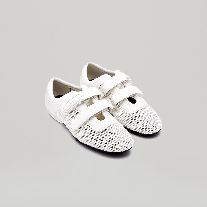 TYRES GLIDER MESH SNEAKER - WHITE/BLACK