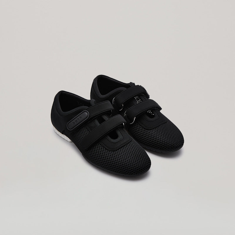 TYRES GLIDER MESH SNEAKER - BLACK/WHITE