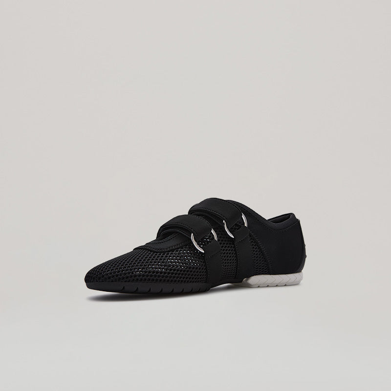 TYRES GLIDER MESH SNEAKER - BLACK/WHITE