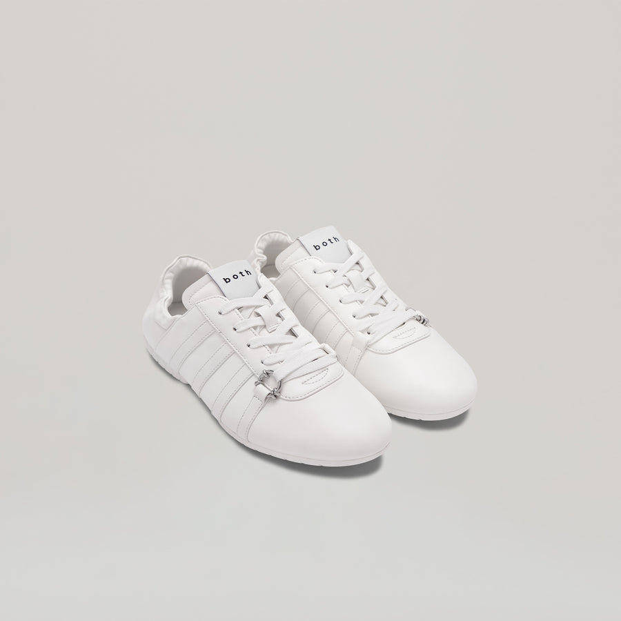 TYRES GLIDER LACED UP SNEAKER - WHITE/WHITE