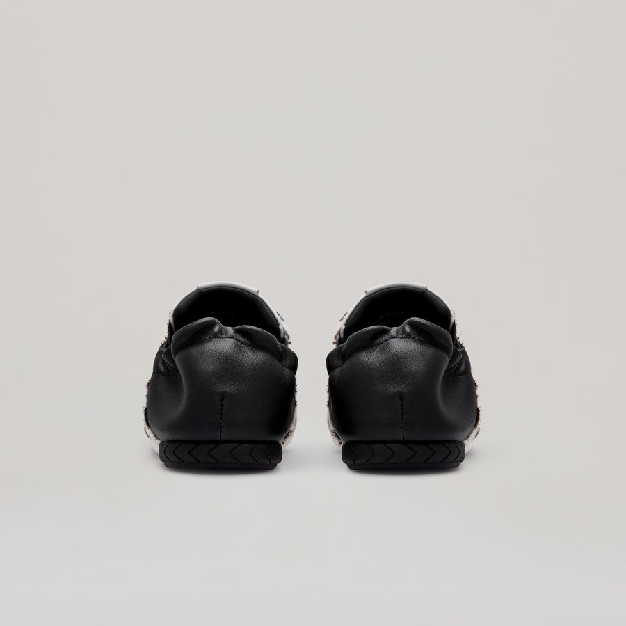 TYRES GLIDER LACED UP SNEAKER - BLACK-WHITE/WHITE-BLACK