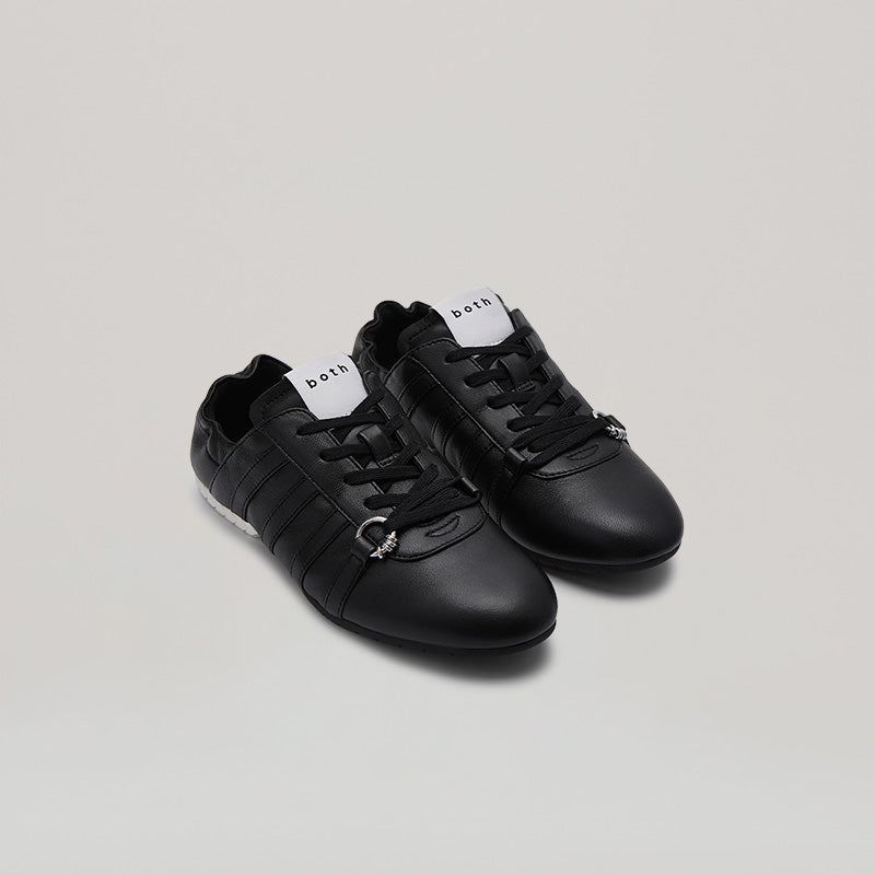 TYRES GLIDER LACED UP SNEAKER - BLACK/WHITE