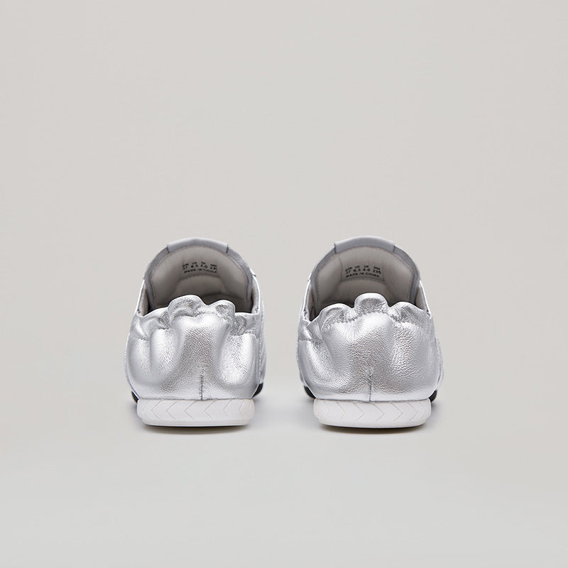 TYRES GLIDER LACED UP SNEAKER - SILVER/WHITE