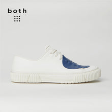  both-Rubber patch Low-top-WHT/BLU