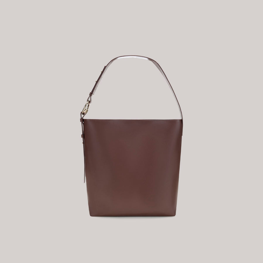 GAO TOTE BAG - BROWN/BROWN