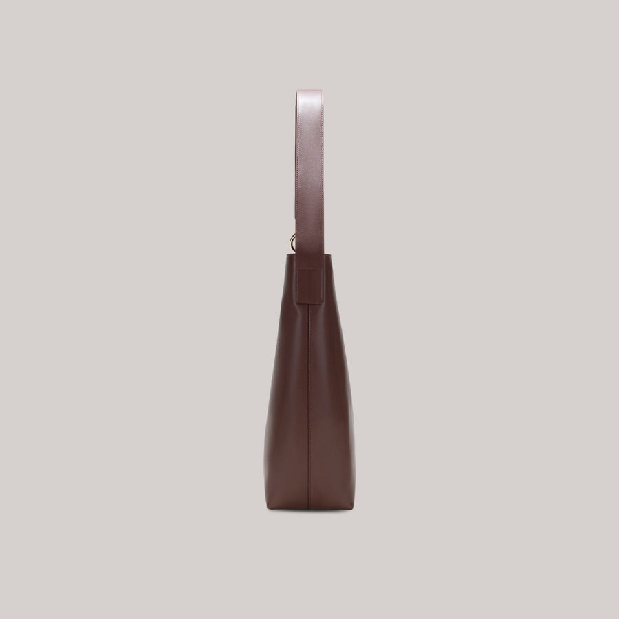 GAO TOTE BAG - BROWN/BROWN