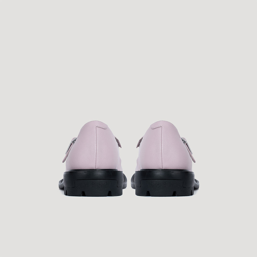 RE:RE CROSS STRAP MARYJANE - PINK/BLACK