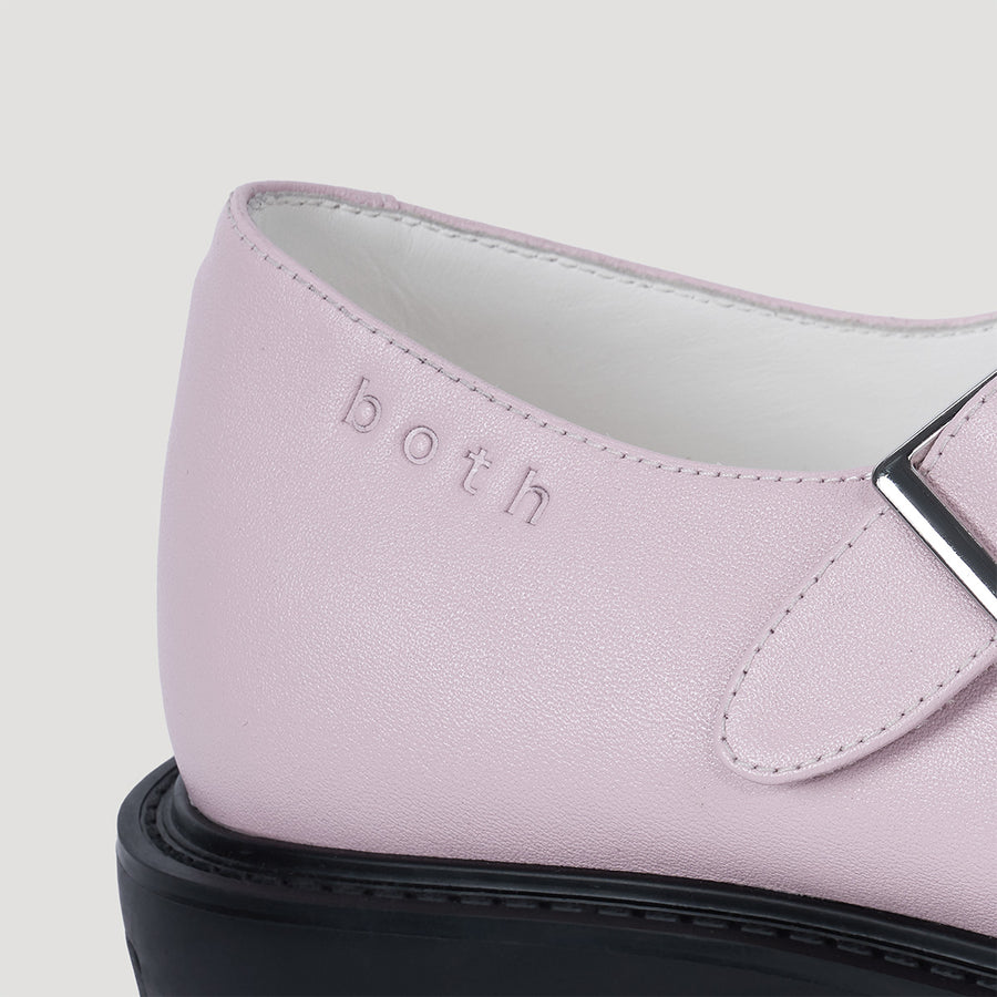 RE:RE CROSS STRAP MARYJANE - PINK/BLACK