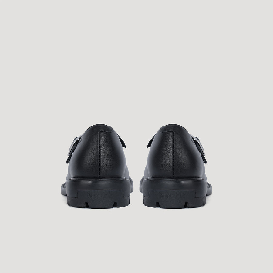 RE:RE CROSS STRAP MARYJANE - BLACK/BLACK