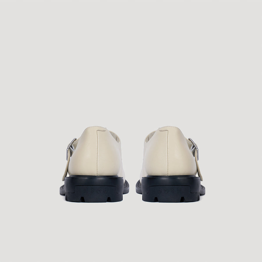 RE:RE T-BAR MARYJANE - PALE-YELLOW/BLACK