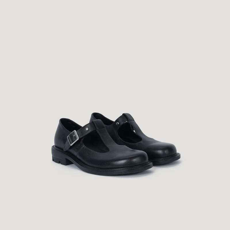 RE:RE T-BAR MARYJANE - BLACK/BLACK