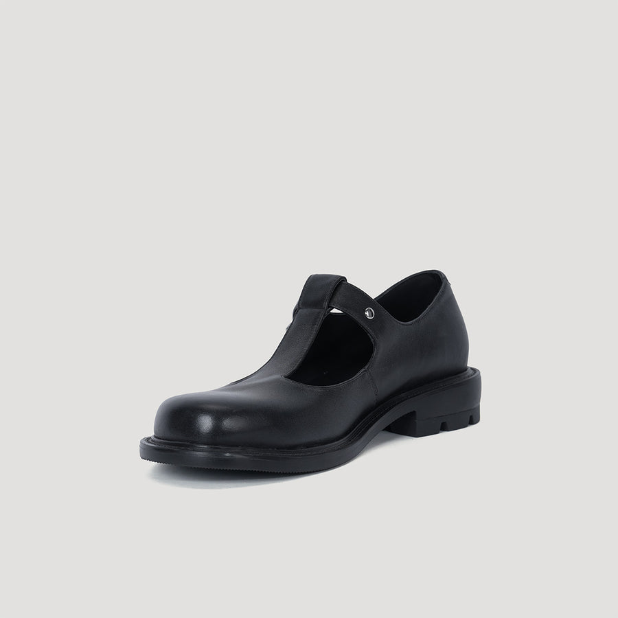 RE:RE T-BAR MARYJANE - BLACK/BLACK