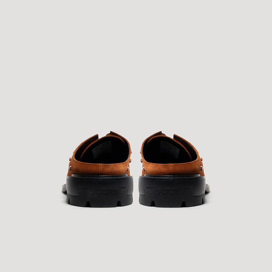 RE:RE LOAFER MULES - CHOCO-BROWN/BLACK