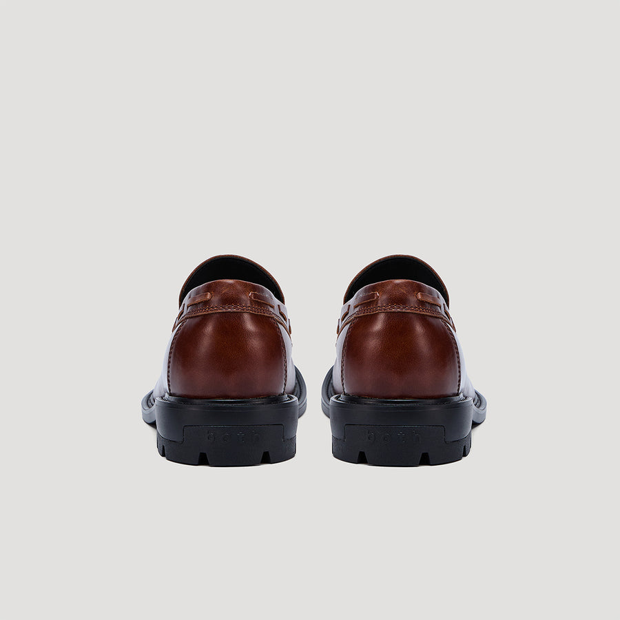 RE:RE BOOTIE LOAFER - AUBURN/BLACK