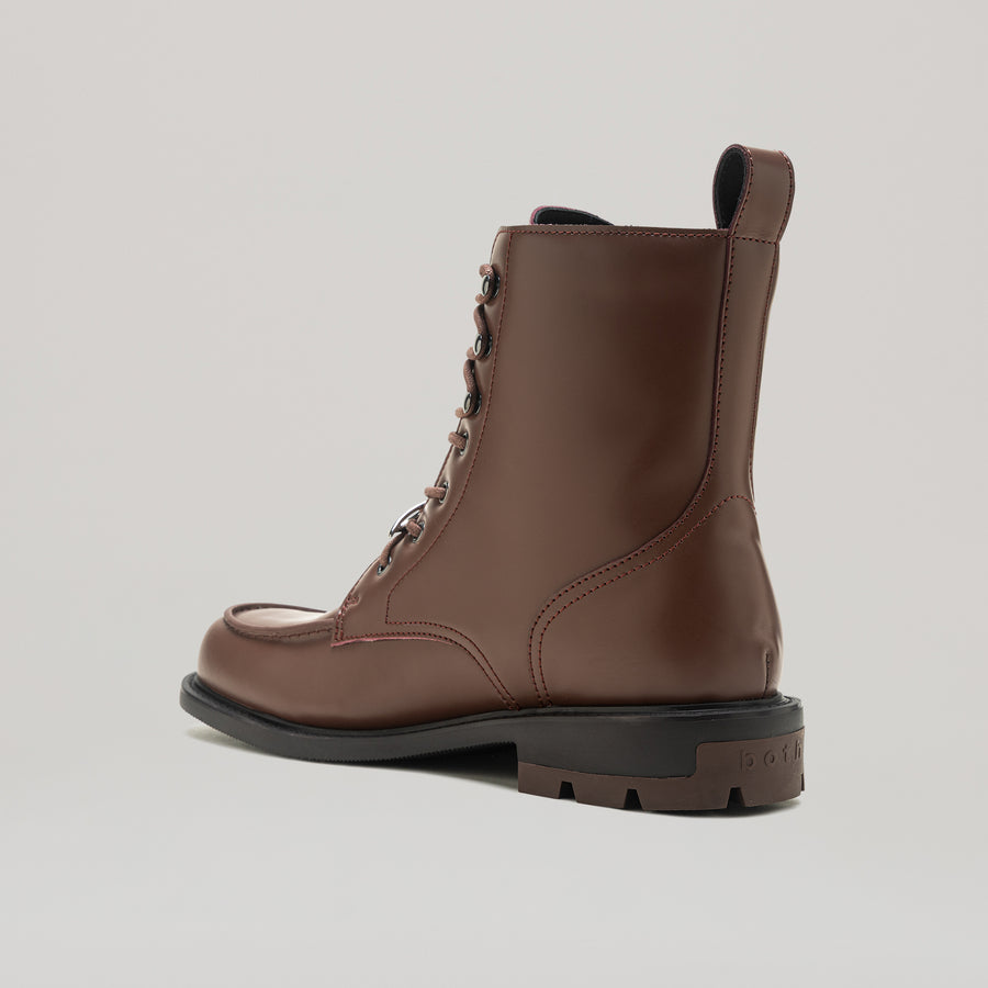 RE:RE MOCCASIN BOOTS - BROWN/BLACK