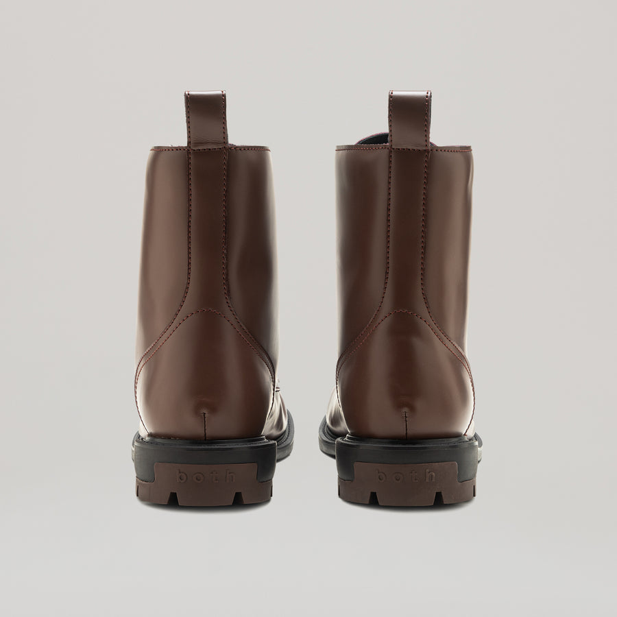 RE:RE MOCCASIN BOOTS - BROWN/BLACK