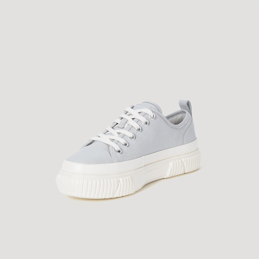 EVA PLATFORM SIGNATURE SNEAKER - LT-GREY/BEIGE