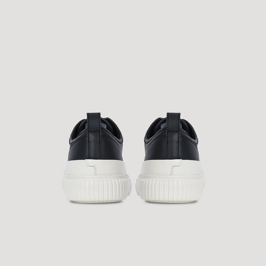 EVA PLATFORM SIGNATURE SNEAKER - BLACK/BEIGE