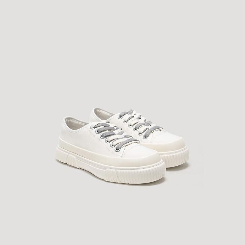 EVA PLATFORM CLASSIC SNEAKER - WHITE/WHITE