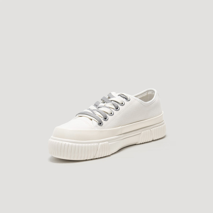 EVA PLATFORM CLASSIC SNEAKER - WHITE/WHITE